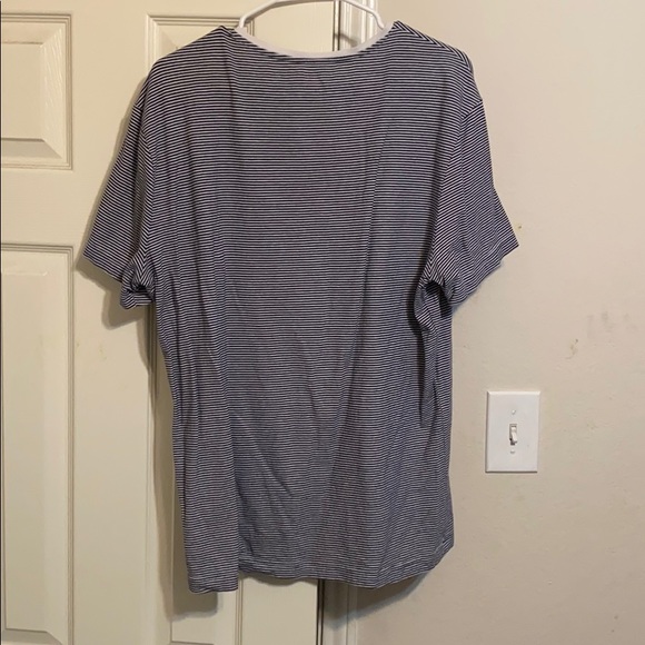 Black & White Striped H&M Men’s T Size XL - Picture 2 of 3